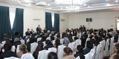 Qızılhacılı qəsəbəsində səyyar qəbul keçirildi