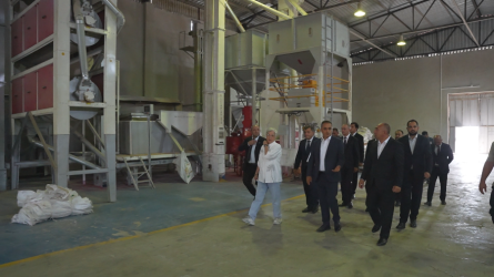 Goranboyda aqrar sahədə yeni layihələrin icrası ilə bağlı monitorinq aparıldı