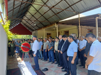 Qaramusalı kəndində şəhid anasının dəfn mərasimi keçirildi