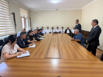 Goranboyda vətəndaş qəbulları davam edir