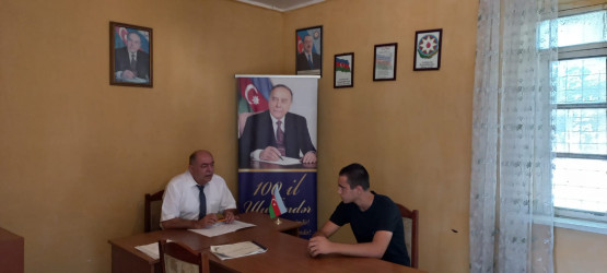 Goranboyda vətəndaş qəbulları davam edir