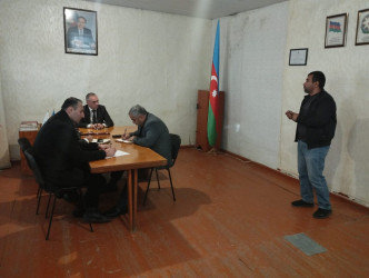 Dəyirmanlar kəndində sudan istifadə edənlərin iştirakı ilə   görüş keçirildi