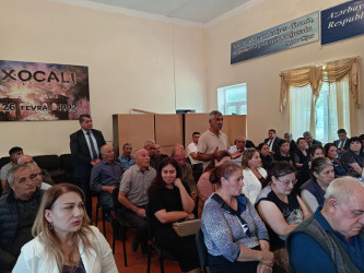 Aşağı Ağcakənddə səyyar qəbul keçirildi
