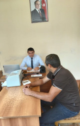 Goranboyda vətəndaş qəbulları davam edir