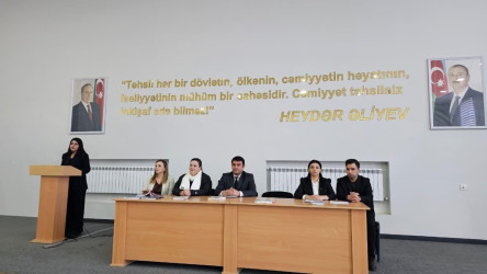 Goranboyda 20 Yanvar faciəsinin 36-cı ildönümü ilə bağlı, “20 Yanvar-xalqımızın müstəqillik uğrunda mübarizə tarixinin şərəfli səhifəsidir” mövzusunda tədbir keçirildi