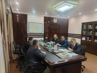 Goranboy rayonunun 2026-cı il üçün "Gənclər Paytaxtı" seçilməsi ilə bağlı, Goranboy rayon İcra Hakimiyyətinin başçısı Gəncə-Daşkəsən Regional Gənclər və İdman İdarəsinin rəisi ilə müzakirələr apardı