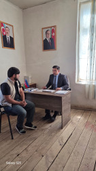 Goranboyda vətəndaş qəbulları davam edir