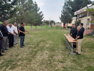 Goranboyda, əkin sahələrinin suvarılması işinin təşkili və mövcud su ehtiyatlarından səmərəli istifadənin təmin edilməsi nəzarətdə saxlanılır.