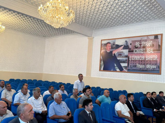 Goranboy Rayon İcra Hakimiyyətində su ehtiyyatlarından səmərəli istifadə olunması ilə bağlı komissiyanın iclası keçirildi