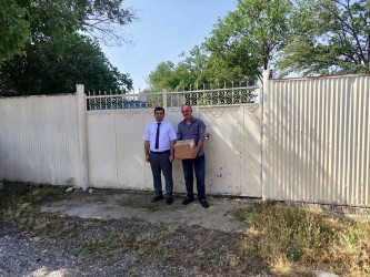 Goranboyda Qurban bayramı mübasibətilə  verilən bayram sovqatları 600 ailəni əhatə edir