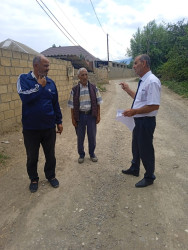 Goranboyda, daşınmaz əmlakın icbari sığortası ilə bağlı,  yerlərdə vətəndaşlarla fərdi qaydada görüşlər keçirilir, maarifləndirmə işi aparılır