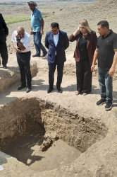 Goranboyda “Şəhərsalma və Memarlıq ili” çərçivəsində növbəti arxeoloji qazıntılar aparılır