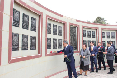 Goranboyda şəhid  Milli Qəhrəman Niyazi Aslanovun anım tədbiri keçirildi.