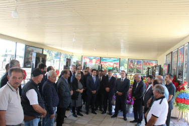 “27 sentyabr-Anım Günü”nün beşinci ildönümü ilə bağlı Balakürd qəbirstanlığında və Şəhidlər Xiyabanında şəhidlərimizin məzarları ziyarət olundu