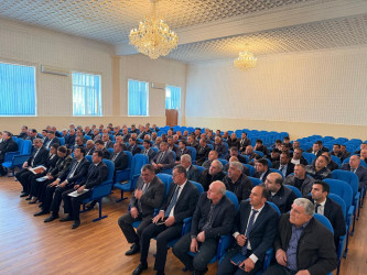 “Goranboy rayonunda pambıqçılığın inkişafı” mövzusunda müşavirə keçirildi