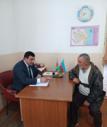 Goranboyda vətəndaşların müraciətlərinə xüsusi diqqət yetirilir