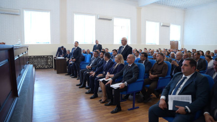 Goranboy Rayon İcra Hakimiyyəti başçısı yanında Şuranın növbəti iclası keçirildi
