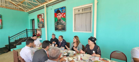 Goranboyda,  Qarasuçu kəndindən Vətən Müharibəsi şəhidimiz  Məmmədov Lətif  Faiq oğlunun doğum günü qeyd edildi.