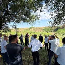 Goranboyda su ehtiyatlarından səmərəli istifadəyə həsr olunmuş görüş təşkil edildi