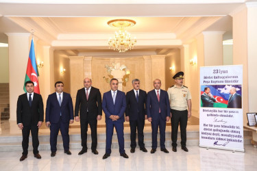 Goranboyda “23 iyun-Dövlət Qulluqçularının Peşə Bayramı Günü” ilə bağlı tədbir keçirildi