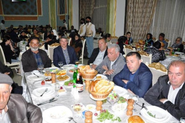 Goranboyda iftar süfrəsi təşkil edildi.