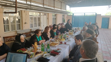 “Konstitusiya və Suverenlik İli” ilə bağlı, Tap Qaraqoyunlu kəndində şəhid ailələri ilə görüş keçirildi