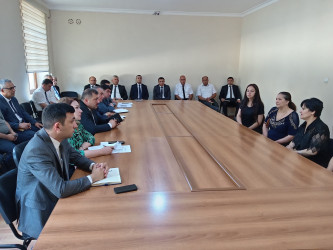 Goranboy rayon İcra Hakimiyyətində vətəndaşların müraciətləri dinlənildi