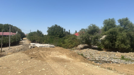 Goranboyda sakinlərin qəzalı körpü ilə bağlı müraciəti həll olundu
