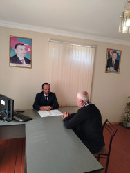 Goranboyda vətəndaş qəbulları davam edir