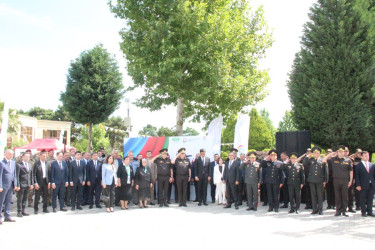 Goranboyda 15  iyun – Milli Qurtuluş günü münasibəti ilə tədbir keçirildi