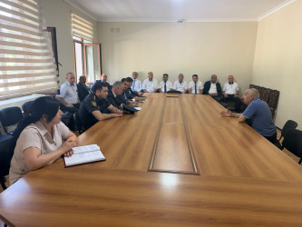 Goranboyda vətəndaş qəbulları davam edir