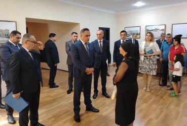 Goranboy rayon İcra Hakimiyyətində vətəndaşların müraciətləri dinlənildi