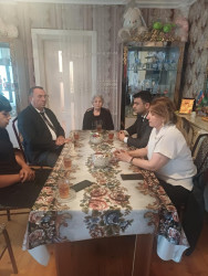 Goranboyda Qurban bayramı münasibəti ilə 500-dən çox ailə ziyarət olunaraq bayram sovqatları təqdim olundu