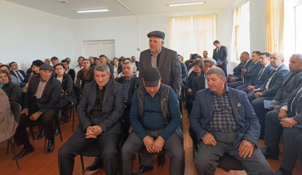 Qarasuçuda səyyar qəbul keçirildi