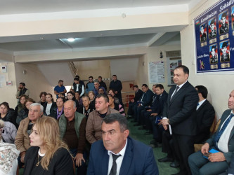 Goranboyda növbəti səyyar qəbul  Yəhərçi Qazaxlar kəndində keçirildi