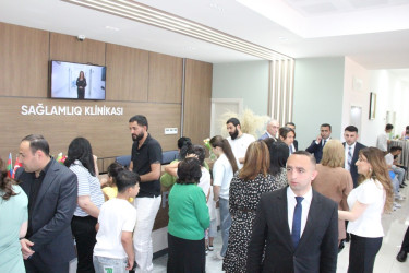 Goranboy rayonunda “Sağlamlıq Klinikası”nın fəaliyyətə başlamasının 1 illiyi ilə bağlı  tədbir keçirildi