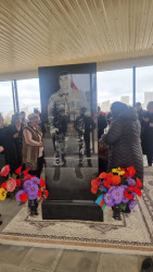 Balakürd kəndindən Vətən müharibəsi Şəhidimiz Əliyev Şaməddin Qafqaz oğlunun doğum günündə məzarı ziyarət edildi.