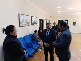 Goranboyda vətəndaşların müraciətlərinə  xüsusi diqqət yetirilir.