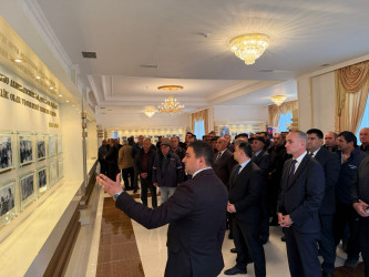 Goranboy rayonunda Ümummilli Lider Heydər Əliyevin anadan olmasının 103-cü ildönümü ilə bağlı “Heydər Əliyev irsi: Su və kənd təsərrüfatının davamlı inkişafı” mövzusunda tədbir keçirildi