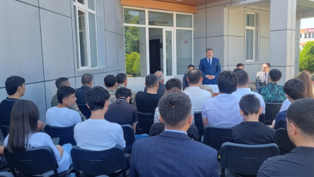 Goranboyda Silahlı Qüvvələr Günü ilə bağlı tədbir keçirildi.