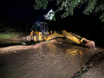 Goranboyda sel sularının  yarada  biləcəyi fəsadların  qarşısının alınması istiqamətində işlər davam etdirilir.