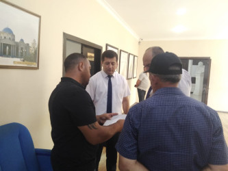 Goranboy rayon İcra Hakimiyyətində vətəndaşların müraciətləri dinlənildi