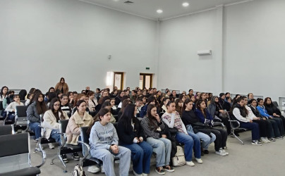 Goranboyda "Qızların təhsildən yayınması hallarının qarşısının alınması" mövzusunda maarifləndirici tədbir keçirildi
