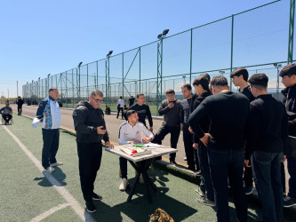 "Goranboy 2026-Gənclər Paytaxtı" layihəsi çərçivəsində "Şahin" hərbi-idman oyunu üzrə Goranboy rayon birinciliyi keçirildi.