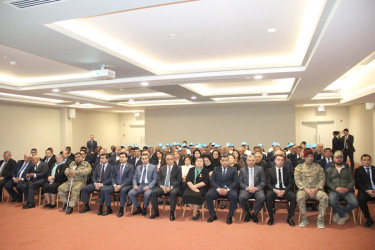 Goranboyda Ümummilli lider Heydər Əliyevin anadan olmasının 103 illiynə həsr olunmuş "Heydər Əliyev siyasəti kontekstində gənclər" adlı gənclər düşərgəsi təşkil edildi