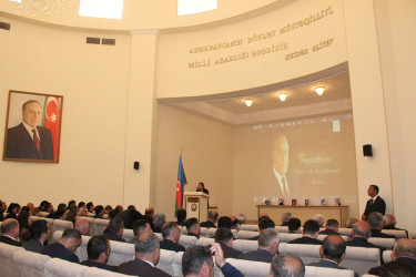 Goranboyda Ümummilli Lider Heydər Əliyevin 103-cü ildönümü ilə bağlı "Vətənə, xalqa həsr edilən ömür" mövzusunda konfrans keçirildi