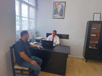 Goranboyda vətəndaş qəbulları davam edir