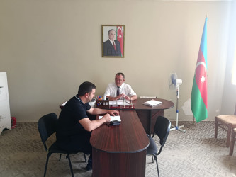 Goranboyda vətəndaş qəbulları davam edir