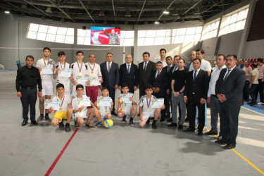 Goranboyda  voleybol idman növü üzrə keçirilən zona birinciliyində  oğlanlar üzrə “Goranboy”  komandası qızıl medalın sahibi oldu.