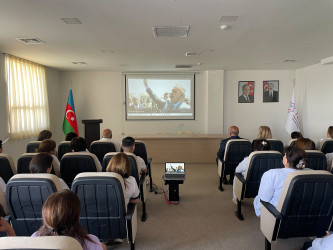 Goranboy rayonunda 15 İyun – Milli Qurtuluş Günü münasibəti ilə “Səhiyyənin inkişafında Heydər Əliyev yolunun rolu” mövzusunda tədbir keçirildi